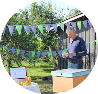 Ekskursijas dravā ar Almantu Štelcu