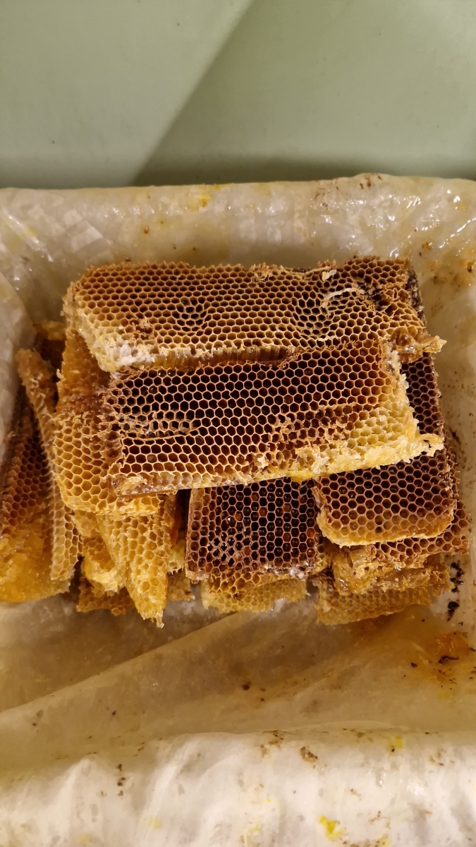 Viršu ziedu medus šūnās