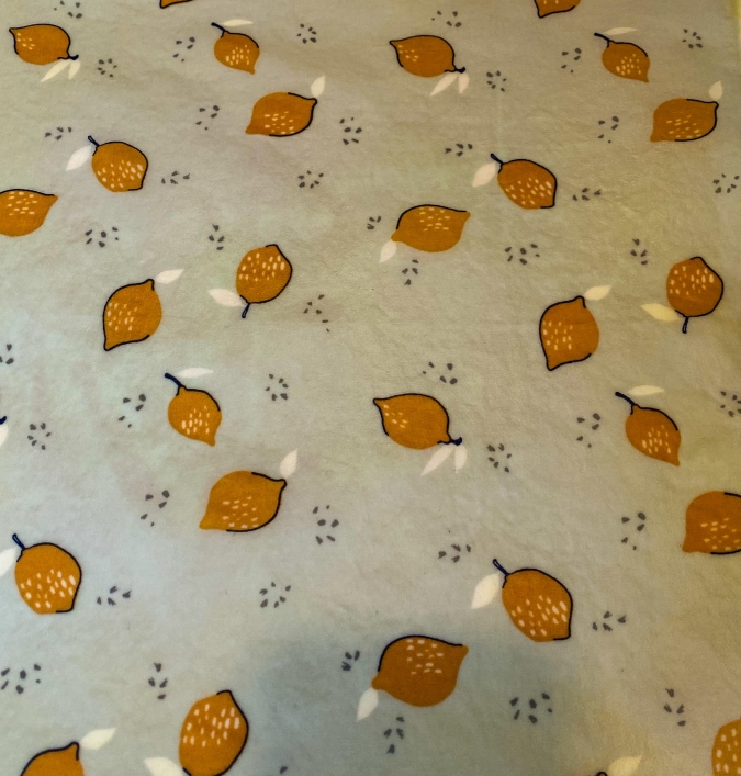 Bišu vaska drāniņa ar citroniem