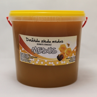 Dažādu ziedu medus 4,1 kg