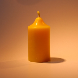 Bišu vaska svece Mazais cilindrs.